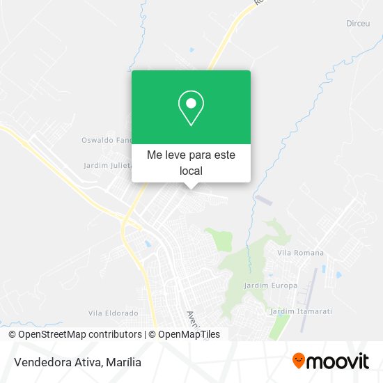 Vendedora Ativa mapa
