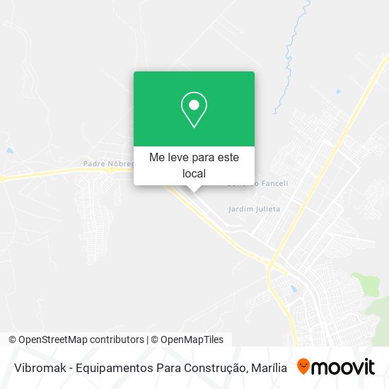 Vibromak - Equipamentos Para Construção mapa