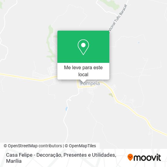 Casa Felipe - Decoração, Presentes e Utilidades mapa