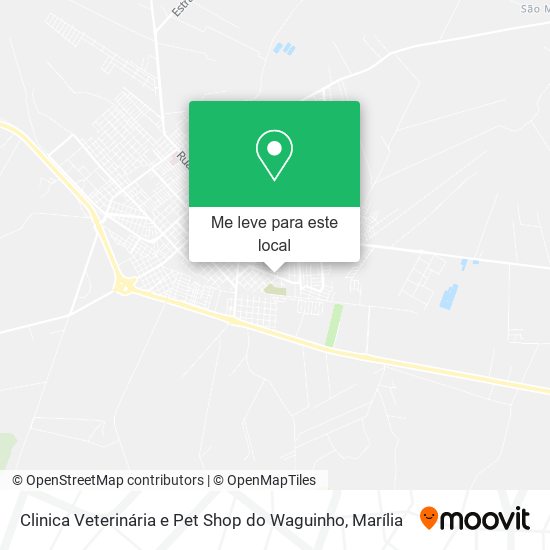 Clinica Veterinária e Pet Shop do Waguinho mapa