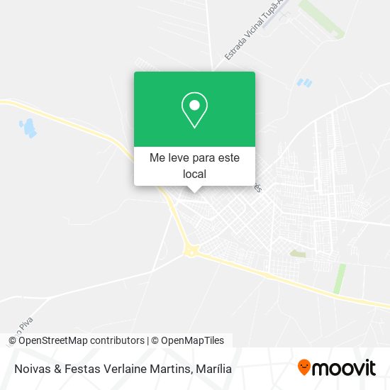Noivas & Festas Verlaine Martins mapa