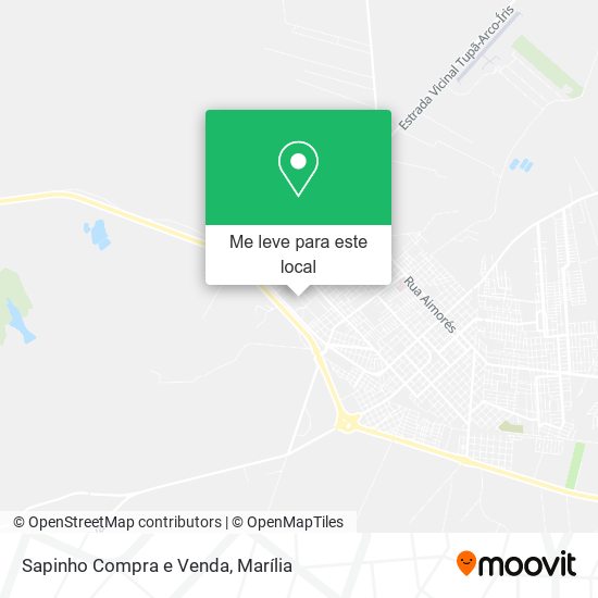 Sapinho Compra e Venda mapa