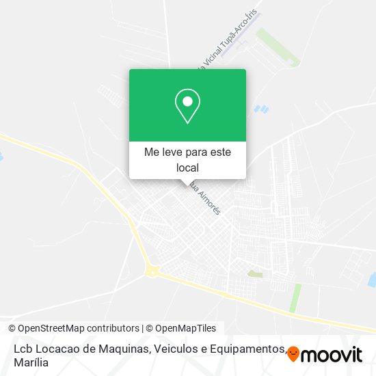 Lcb Locacao de Maquinas, Veiculos e Equipamentos mapa