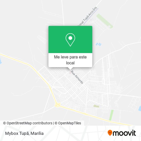 Mybox Tupã mapa