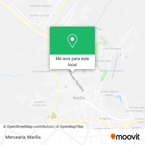 Mercearia mapa