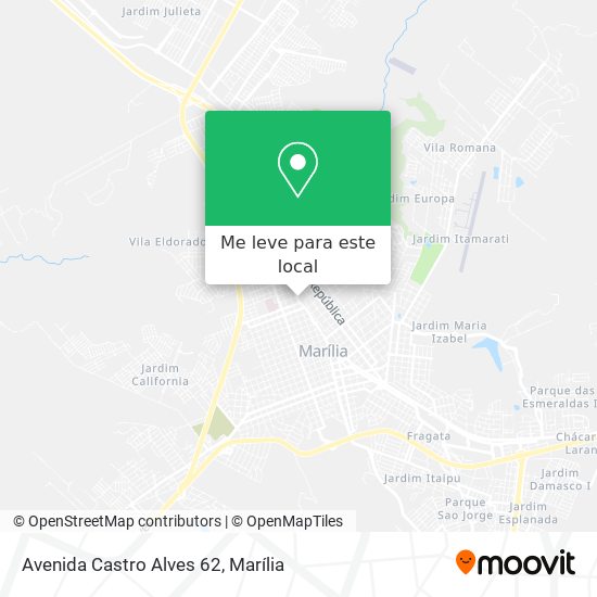 Avenida Castro Alves 62 mapa