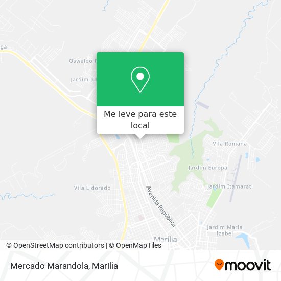 Mercado Marandola mapa