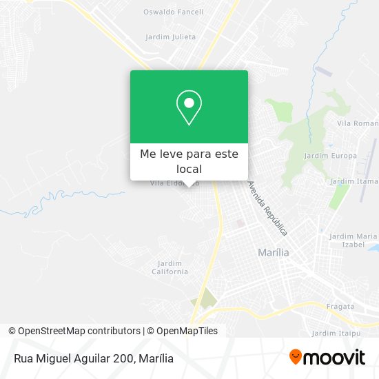 Rua Miguel Aguilar 200 mapa