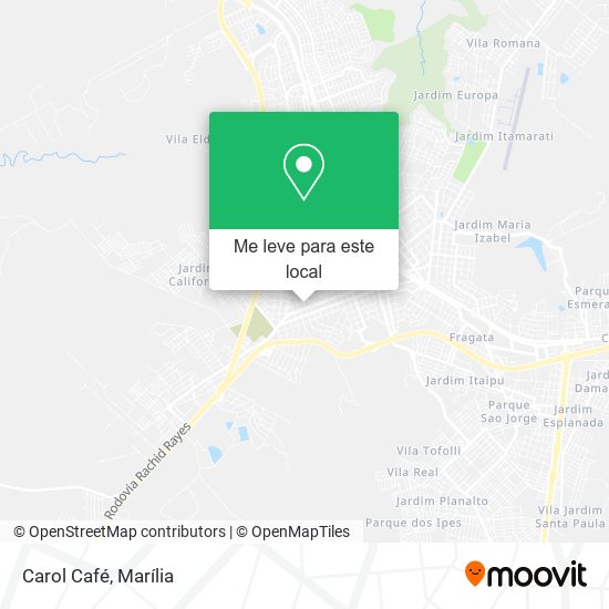 Carol Café mapa