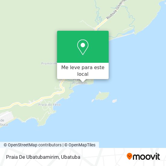 Praia De Ubatubamirim mapa