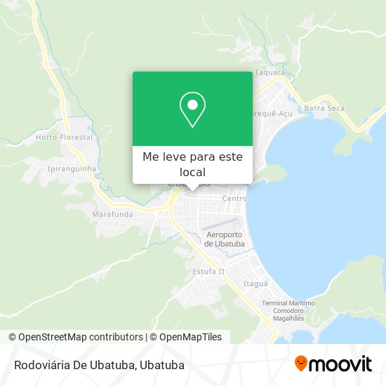 Rodoviária De Ubatuba mapa