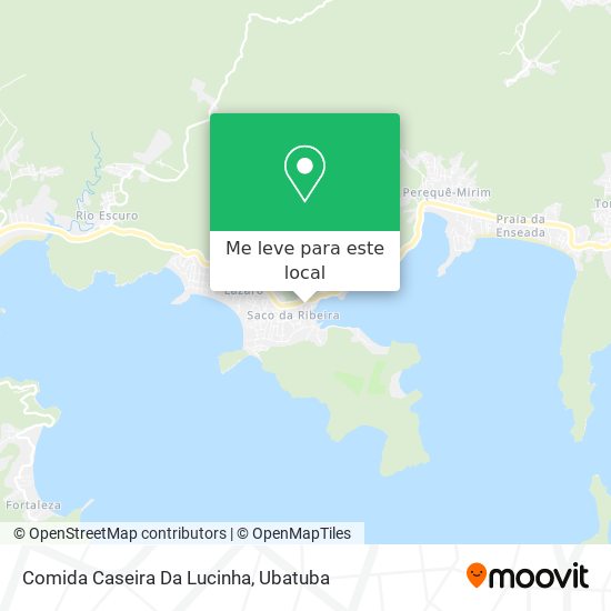 Comida Caseira Da Lucinha mapa