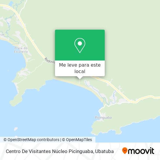 Centro De Visitantes Núcleo Picinguaba mapa