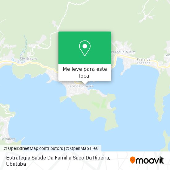 Estratégia Saúde Da Família Saco Da Ribeira mapa