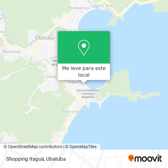 Shopping Itaguá mapa