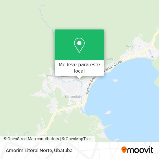 Amorim Litoral Norte mapa