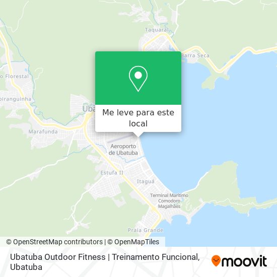 Ubatuba Outdoor Fitness | Treinamento Funcional mapa