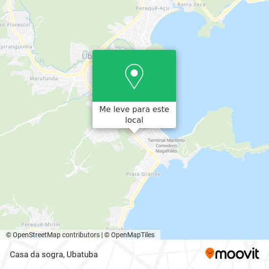 Casa da sogra mapa
