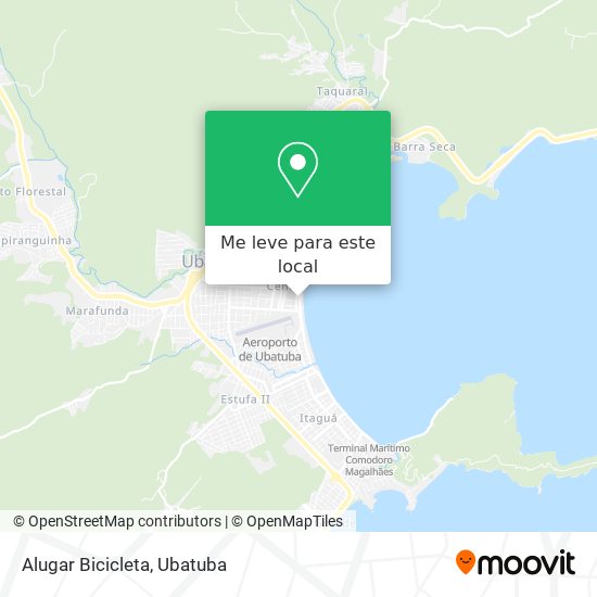 Alugar Bicicleta mapa