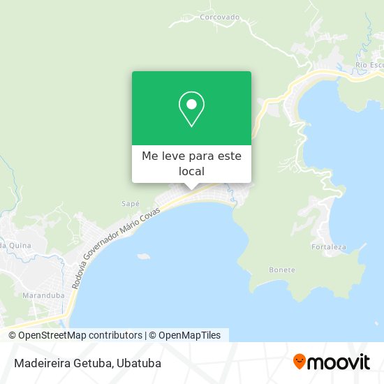 Madeireira Getuba mapa
