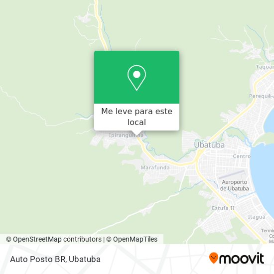 Auto Posto BR mapa