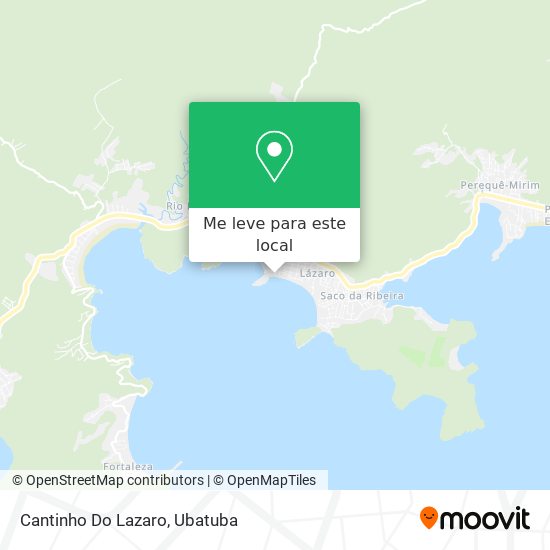Cantinho Do Lazaro mapa