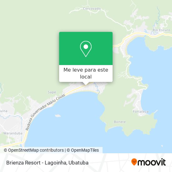 Brienza Resort - Lagoinha mapa