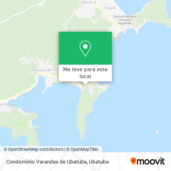 Condominio Varandas de Ubatuba mapa