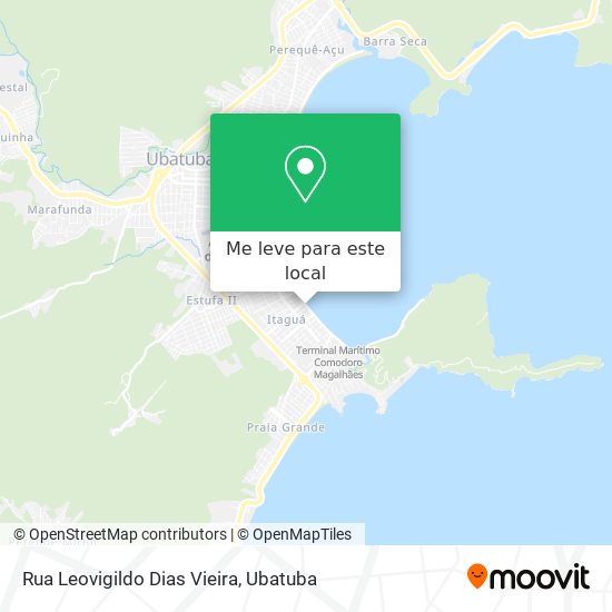 Rua Leovigildo Dias Vieira mapa