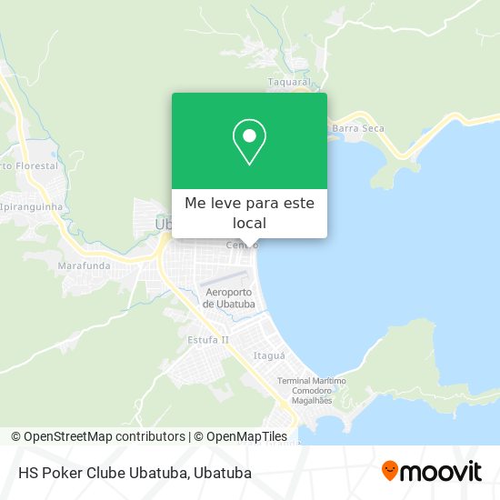 HS Poker Clube Ubatuba mapa