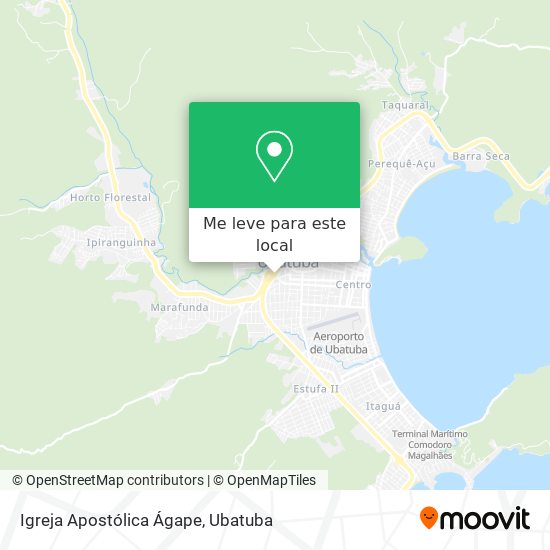 Igreja Apostólica Ágape mapa