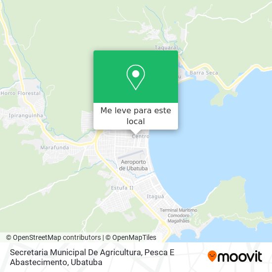 Secretaria Municipal De Agricultura, Pesca E Abastecimento mapa