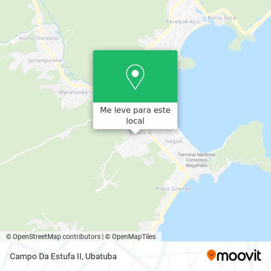 Campo Da Estufa II mapa