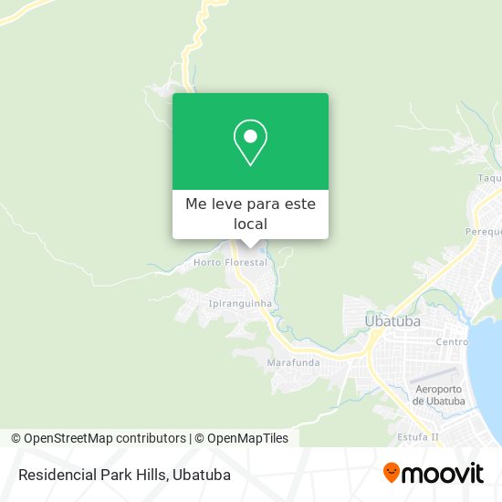 Residencial Park Hills mapa