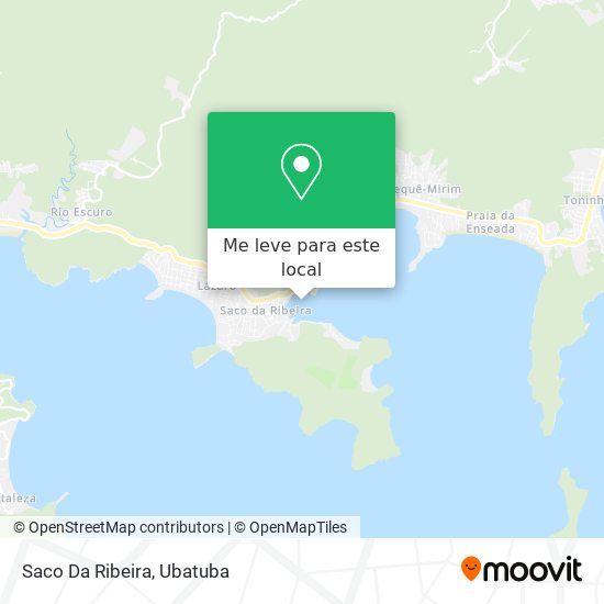 Saco Da Ribeira mapa