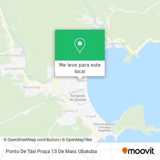 Ponto De Táxi Praça 13 De Maio mapa