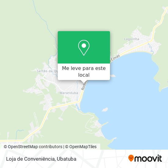 Loja de Conveniência mapa