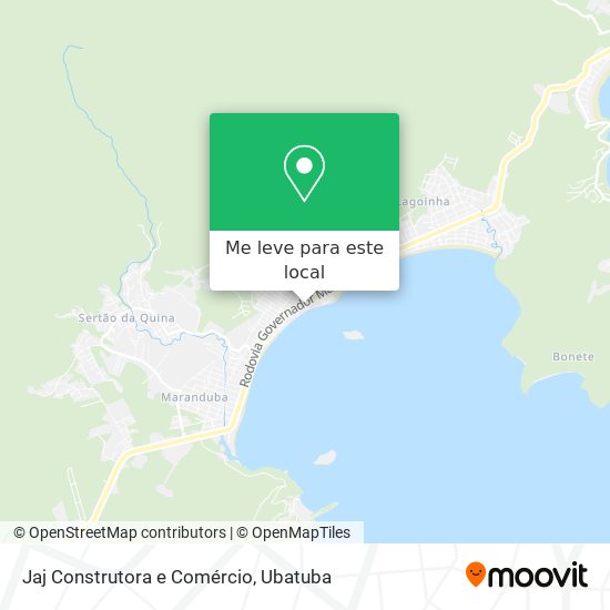 Jaj Construtora e Comércio mapa
