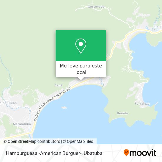 Hamburguesa -American Burguer- mapa