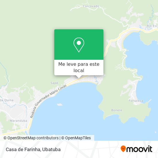 Casa de Farinha mapa