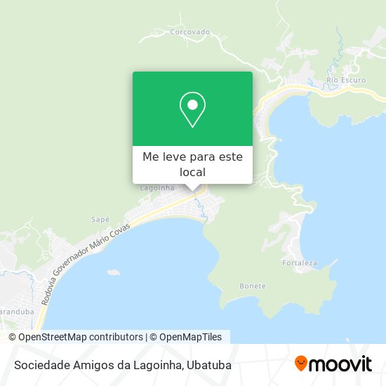 Sociedade Amigos da Lagoinha mapa