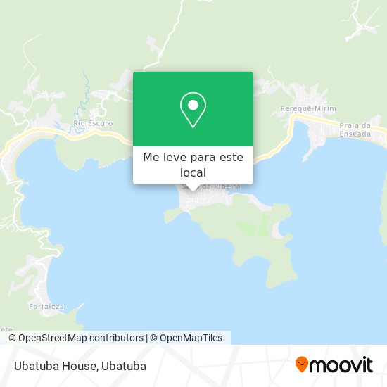 Ubatuba House mapa