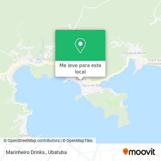 Marinheiro Drinks. mapa