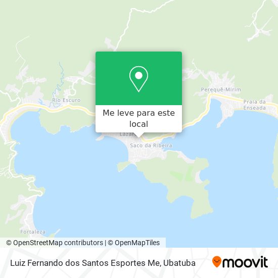 Luiz Fernando dos Santos Esportes Me mapa