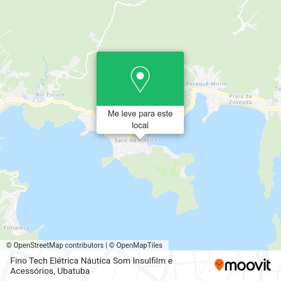 Fino Tech Elétrica Náutica Som Insulfilm e Acessórios mapa