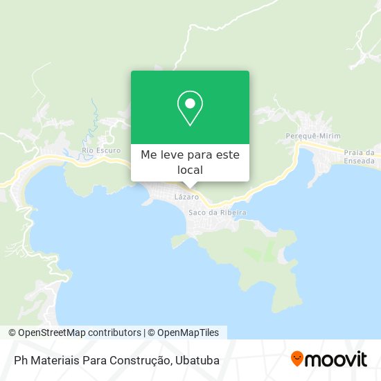 Ph Materiais Para Construção mapa