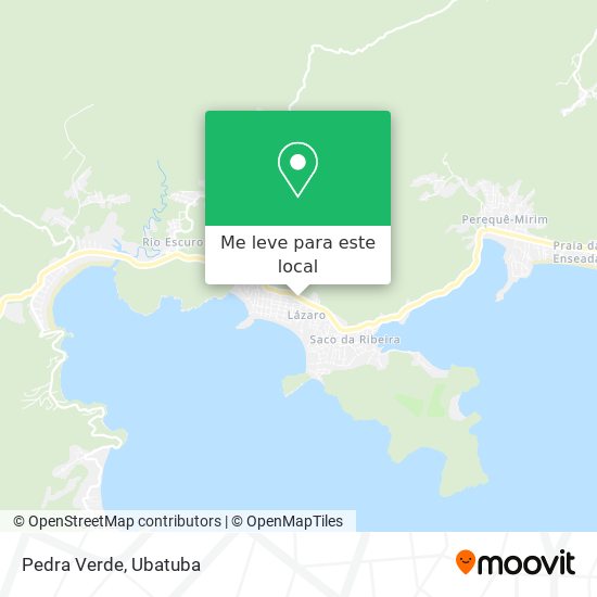 Pedra Verde mapa