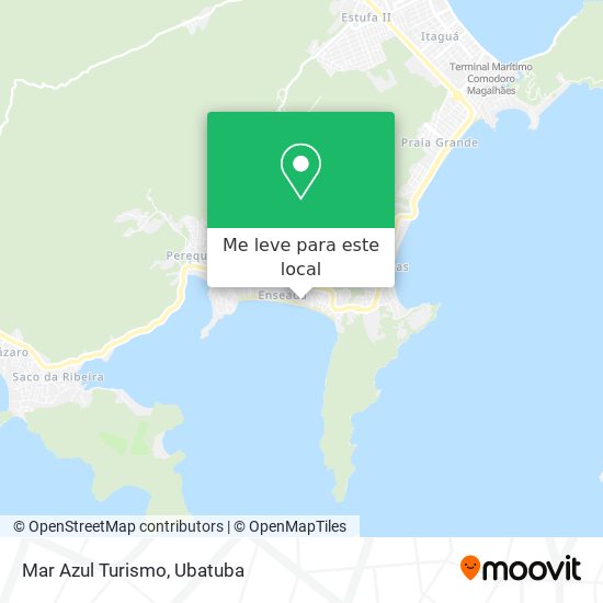Mar Azul Turismo mapa