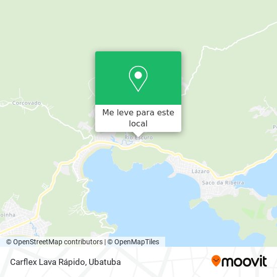 Carflex Lava Rápido mapa