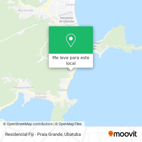 Residencial Fiji - Praia Grande mapa